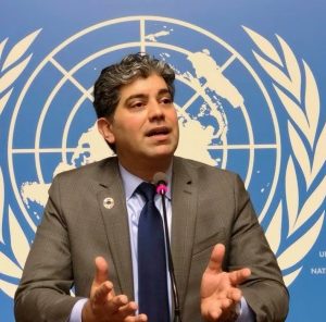 Dr. Peyman Raoofi at UN